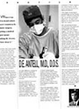 Newspaper Article with Doctor