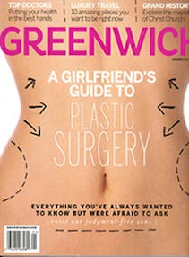 Greenwich plastic surgery magazine cover