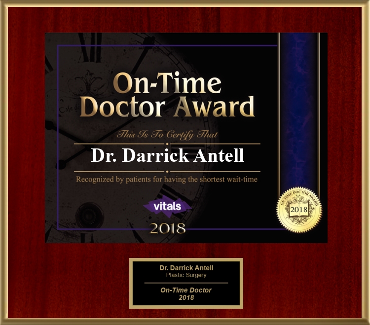 On Time Doctor Award Plaque