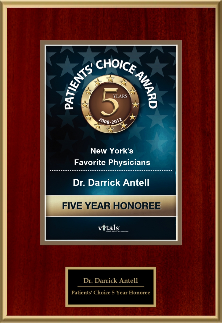 Patience Choice Award Plaque