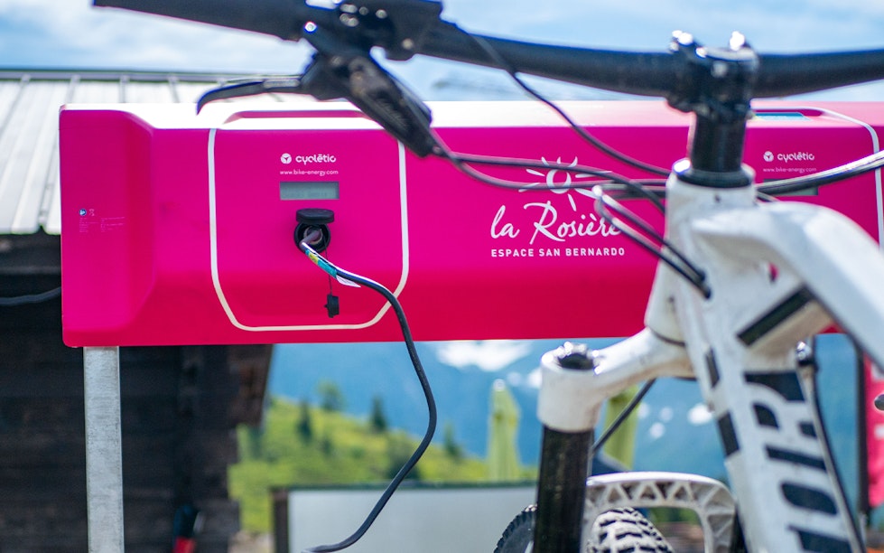 Borne de recharge Vélo Electrique