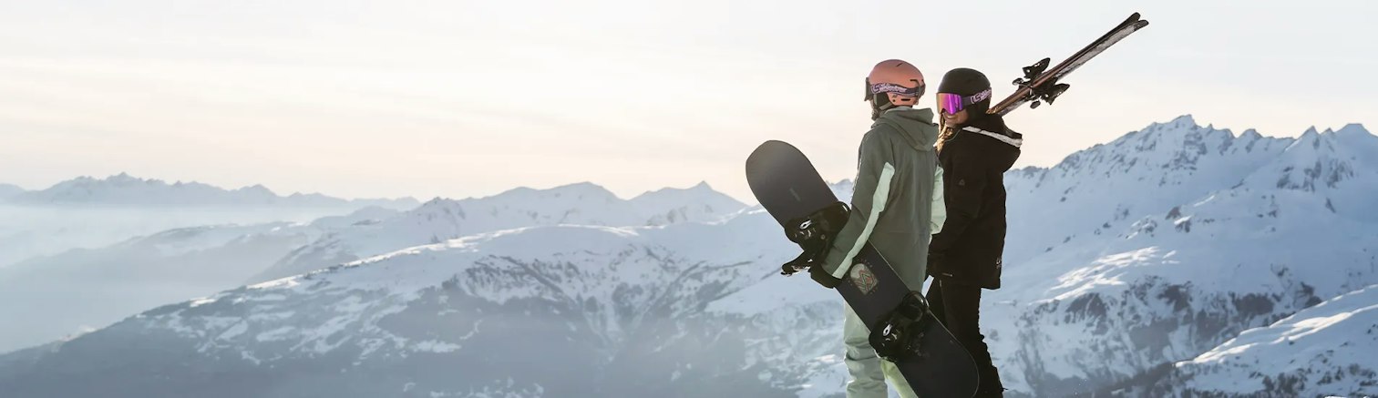 Ski and snowboard at La Rosière