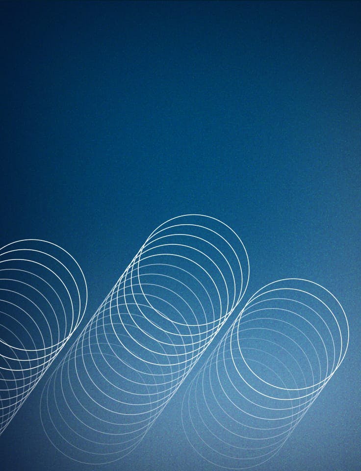 blue abstract image