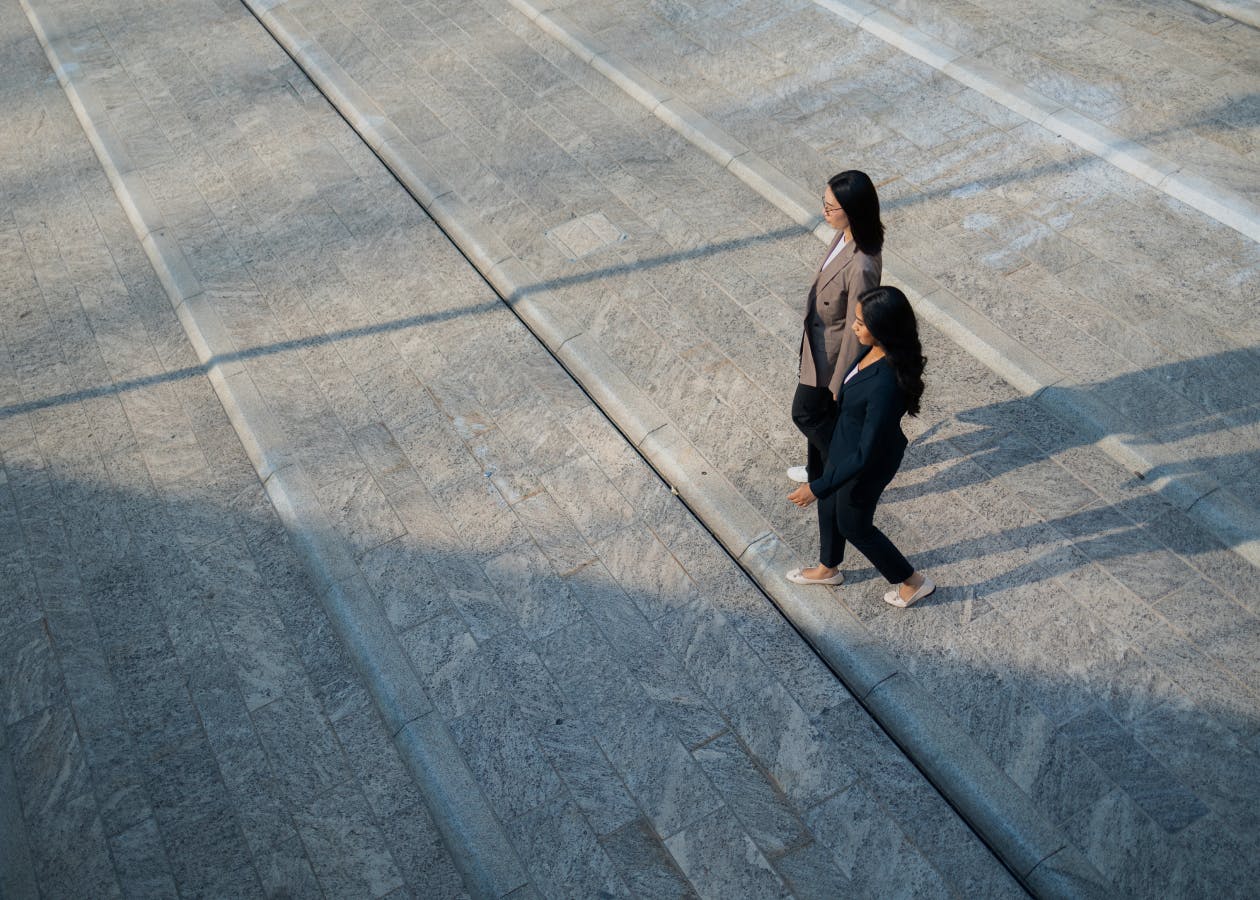 people walking