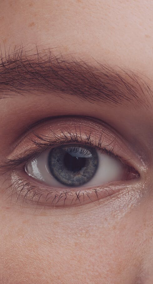 Close up eye