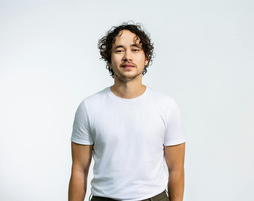 man smiling
