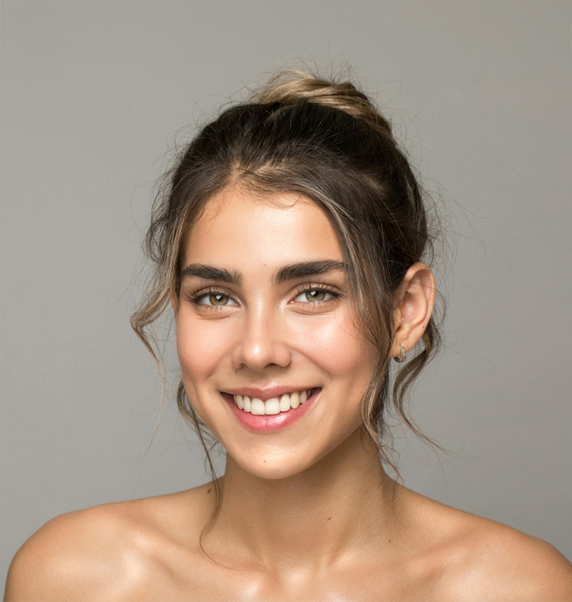 woman smiling