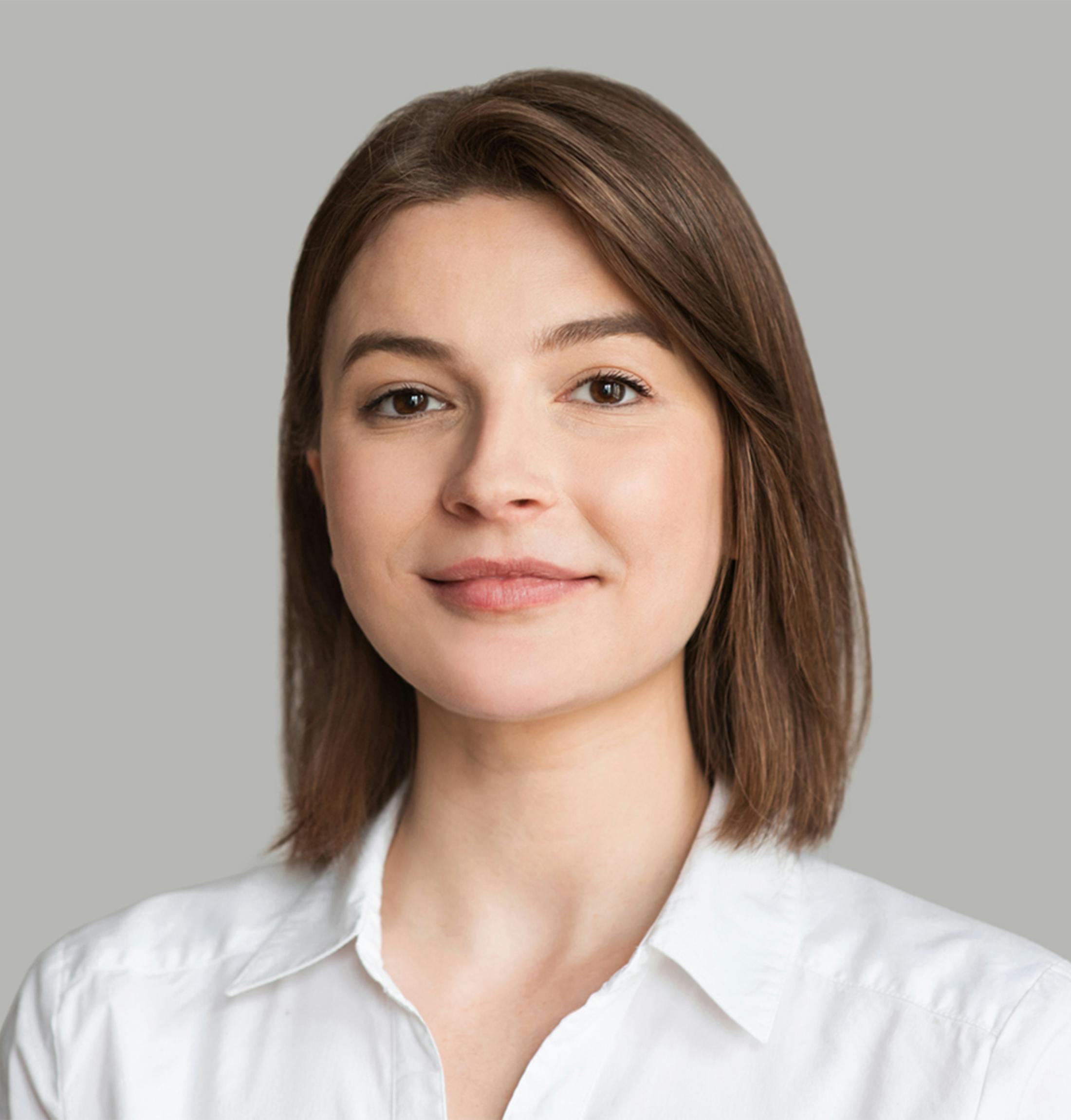 woman smiling