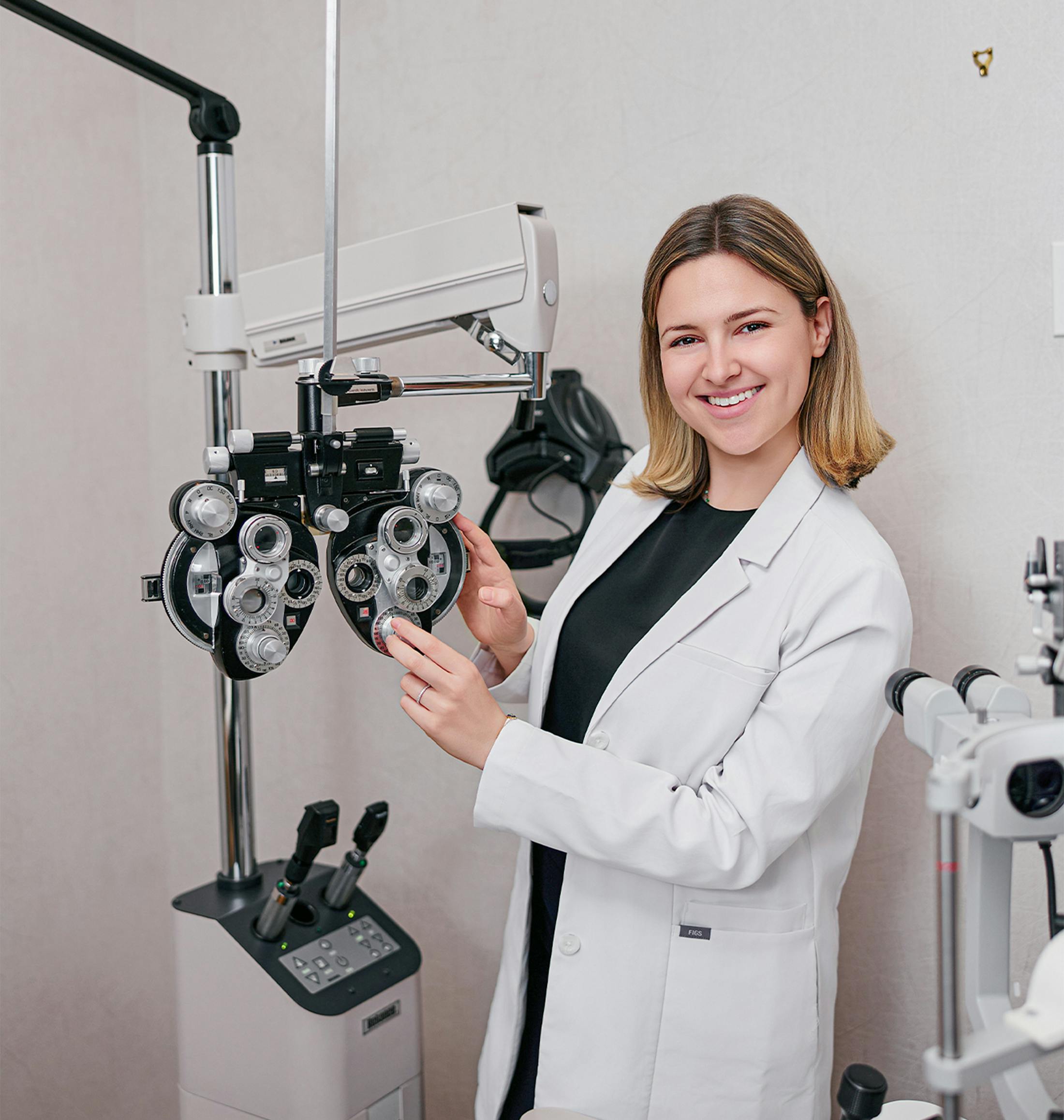 doctor smiling
