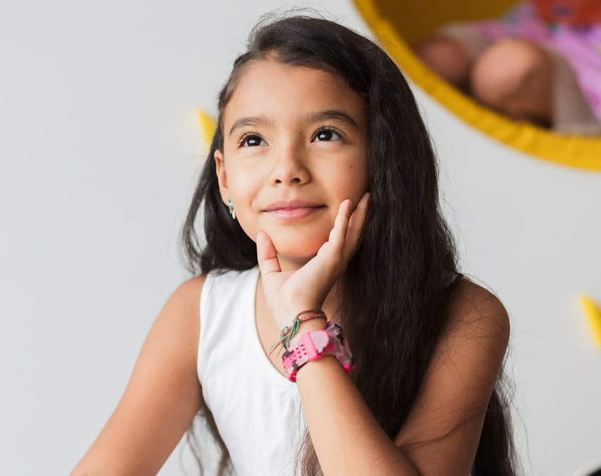 child smiling