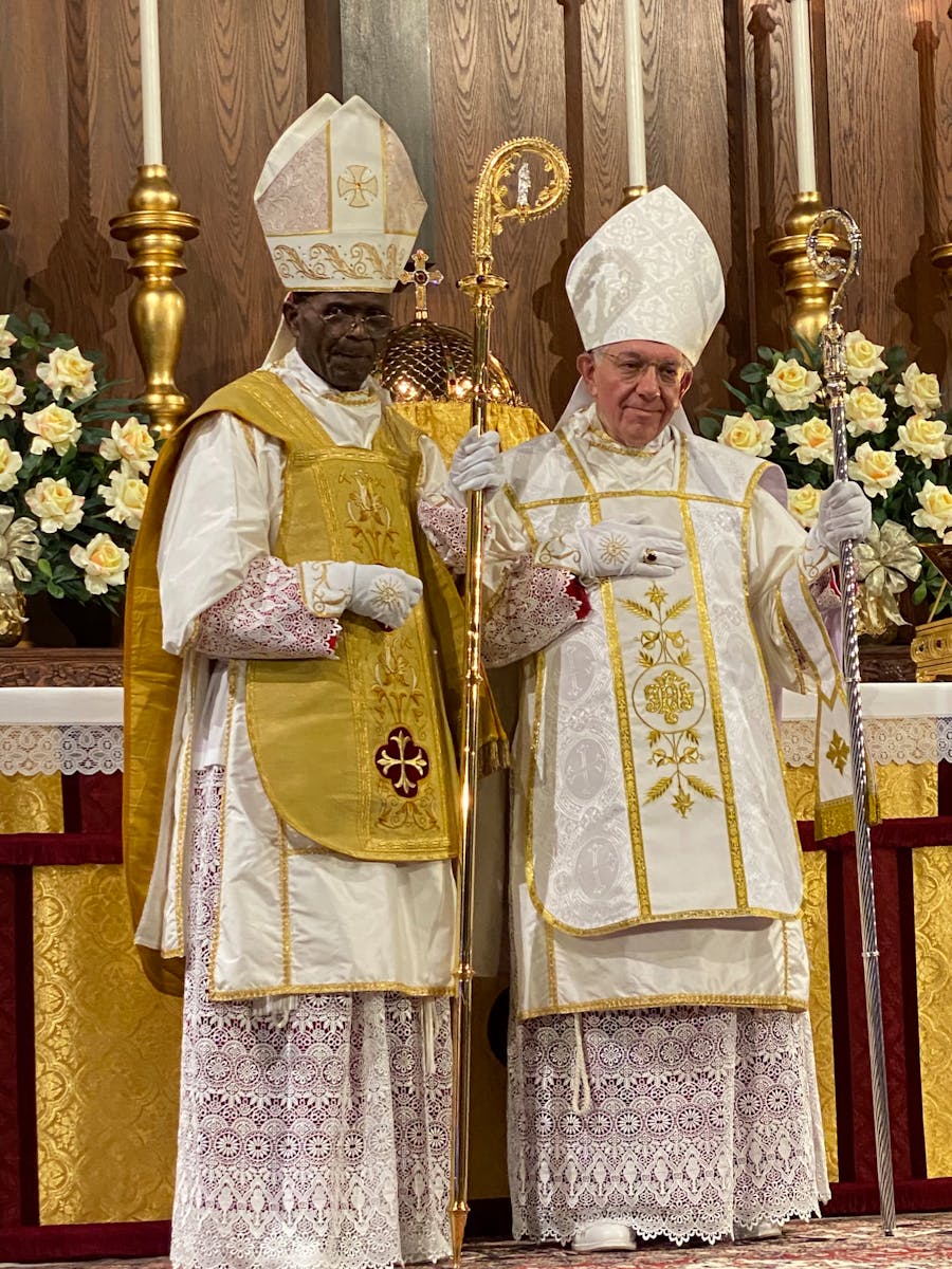 Servants of the Holy Family community at an ordination