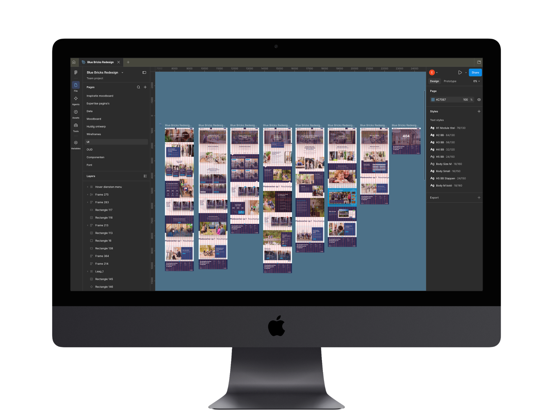 Van design naar development