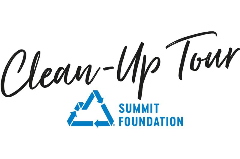 Logo CLEAN-UP TOUR - Summit Foundation