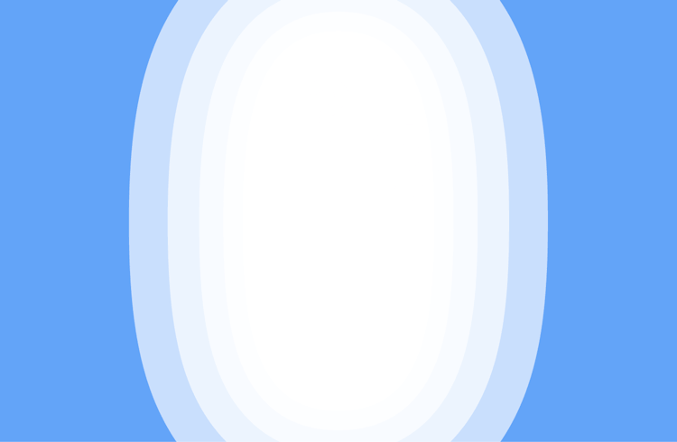 Blank pad with animated question marks appearing 