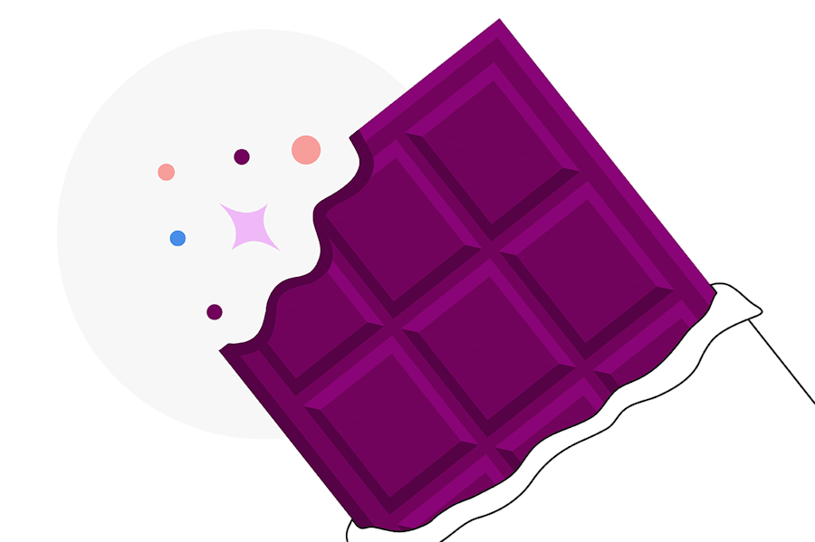 Illustration of chocolate