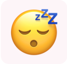 sleeping icon