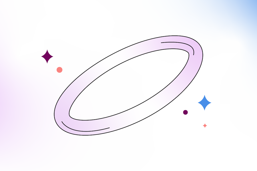 Illustration of vaginal ring