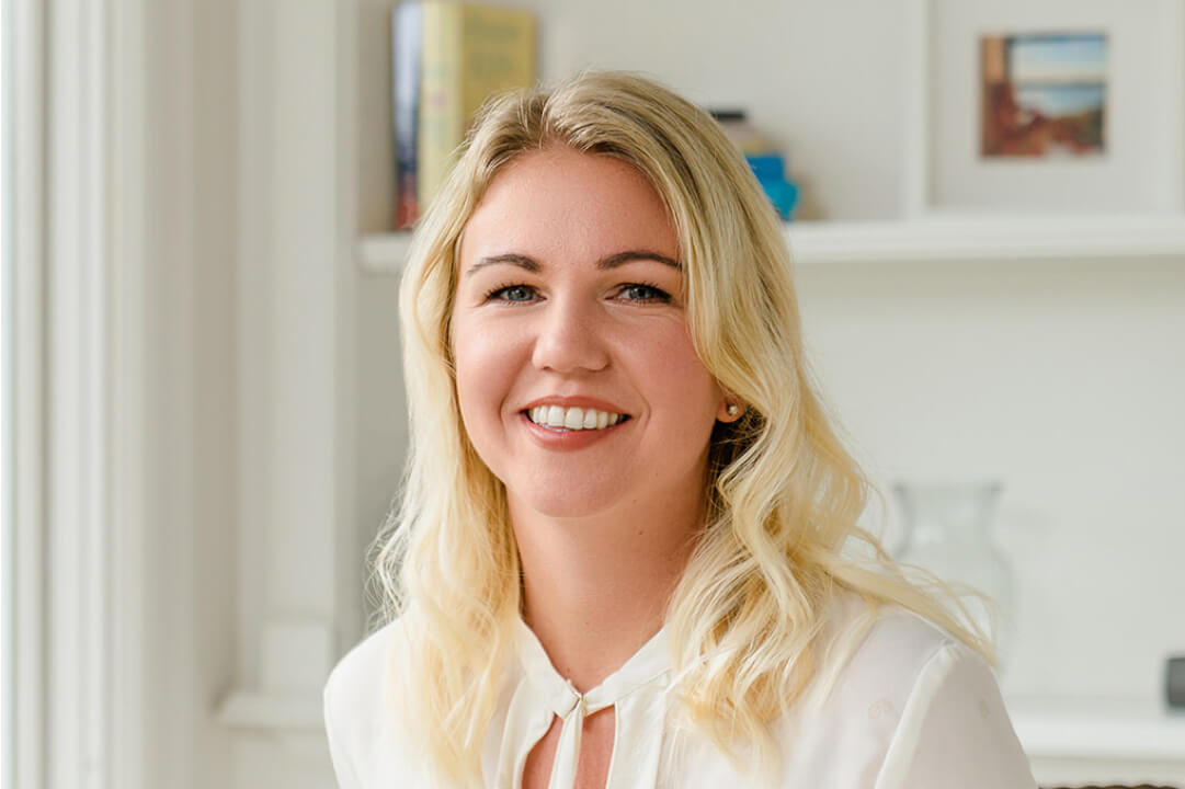 Elina smiling