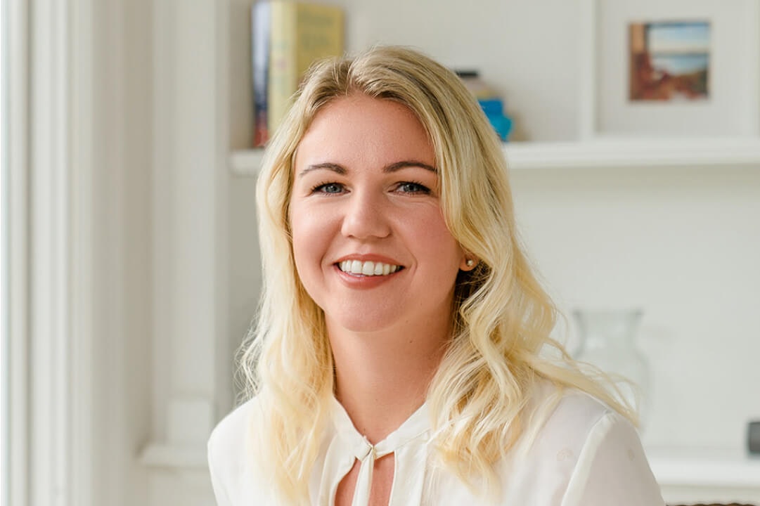 Elina smiling