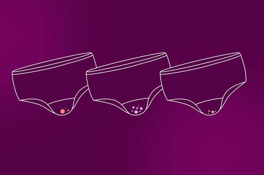 Different types of spotting during ovulation