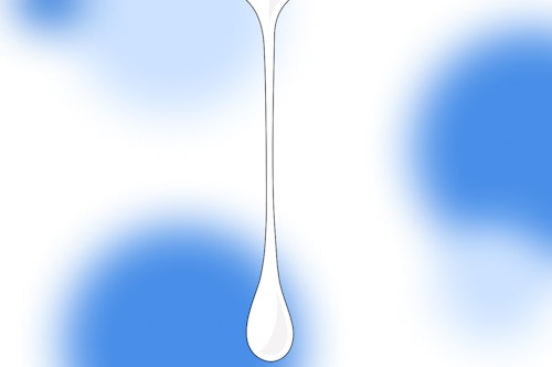 Illustration of pre-cum