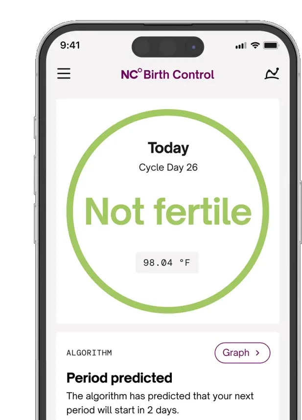 Fertile not fertile in app gif