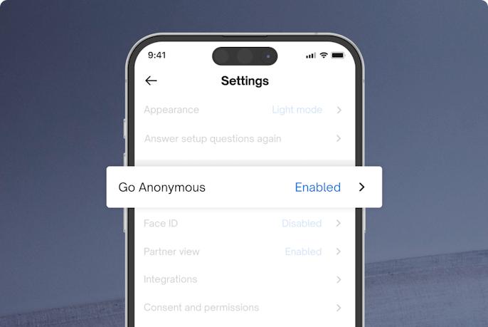anonymous protection feature