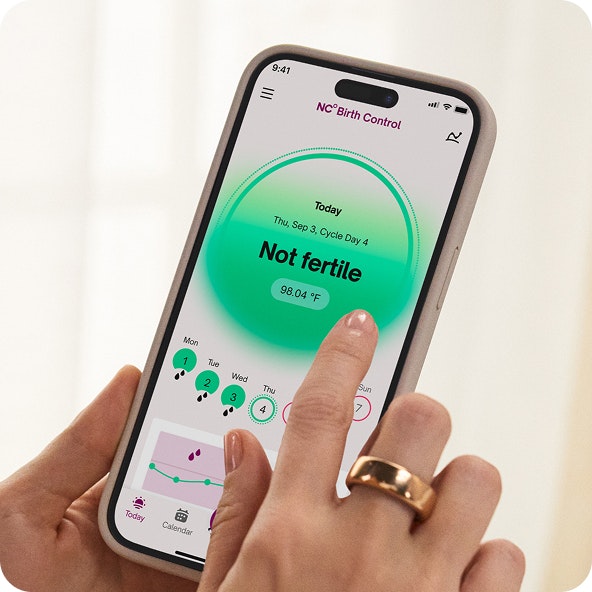 Using Oura and Natural Cycles
