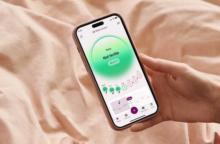 NC App Showing Fertility Screen