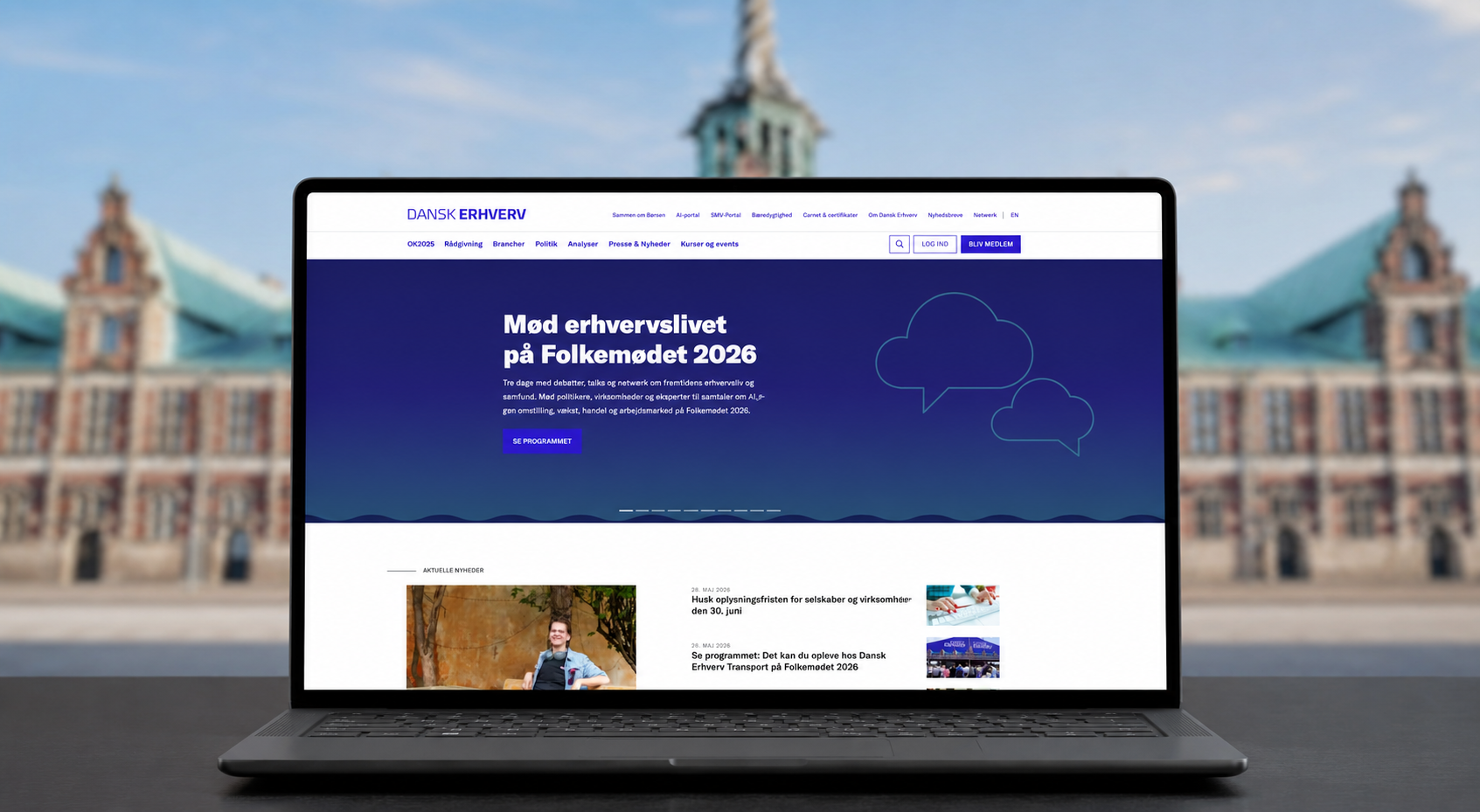 Dansk Erhverv - nyt digitalt fundament