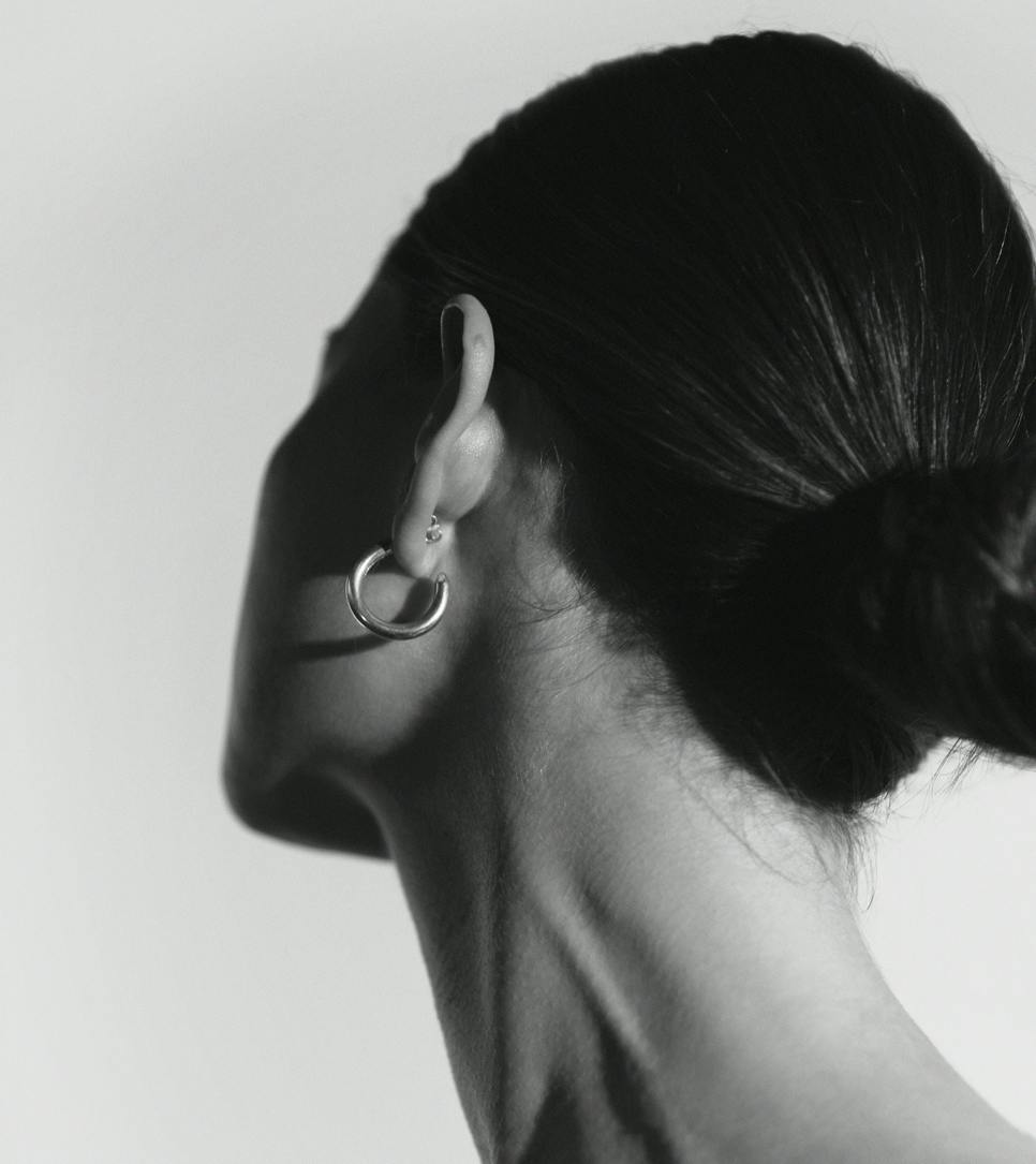 back of a woman's head