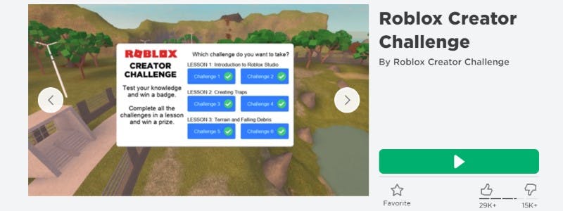 Roblox Creator Challenge Pc