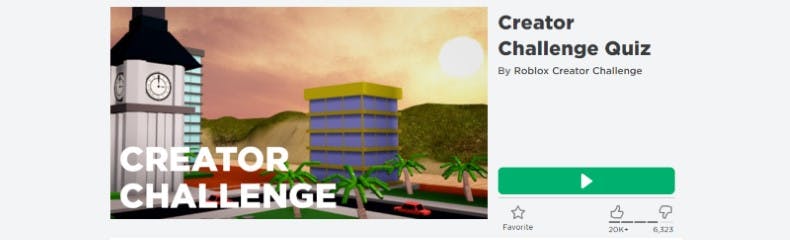 Creator Challenge Quiz Answers 2020