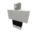 Roblox Black Jeans with White Shoes Pants image