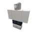 Roblox Jean Shorts with White Shoes Pants image