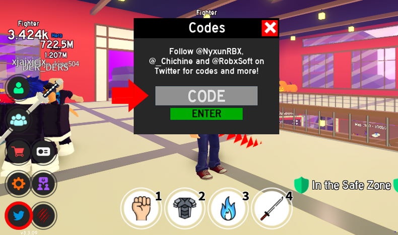 Roblox Anime Fighting Simulator Codes