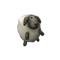 Roblox - Fluffy Sheep Backpack