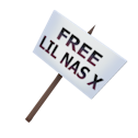 Free Lil Nas X Sign (LNX) image
