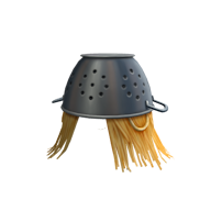 Pasta Strainer Hat Roblox Promo Code: undefined