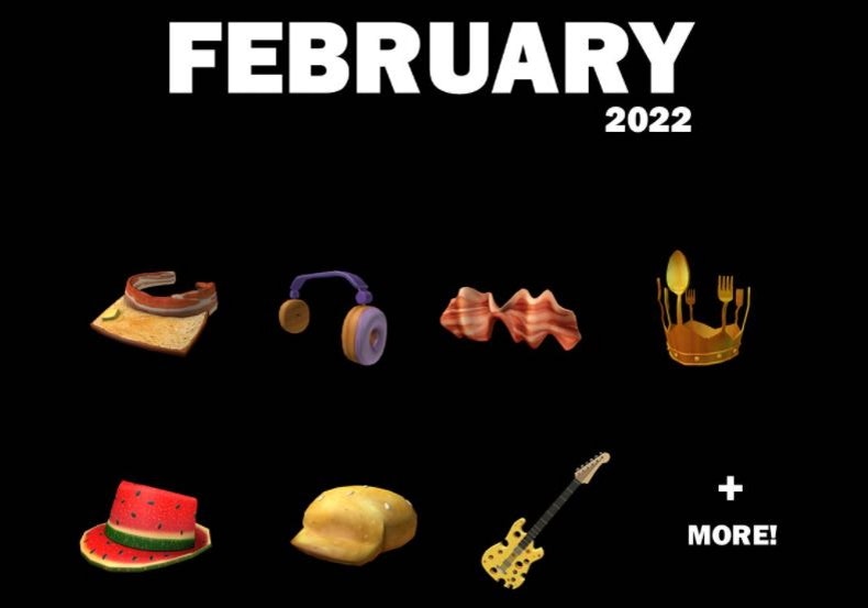 NEW Roblox February Gift Card Exclusive Items image