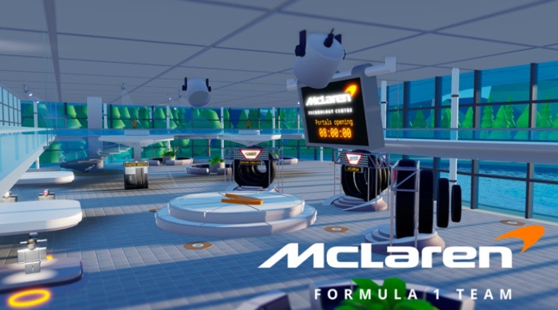 Get FREE Items in the McLaren F1 Racing Experience on Roblox image