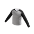 Roblox Baseball Long Sleeve - B&W Shirt image