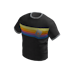 Roblox Striped T-Shirt - Black Shirt image