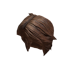 Roblox Medium Middle Part - Brown Accessory | Hair image