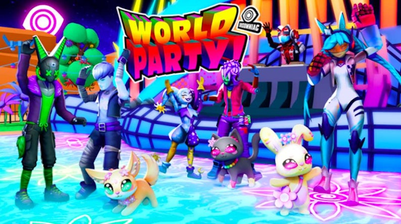 Get FREE Items in Insomniac World Party Roblox Event image