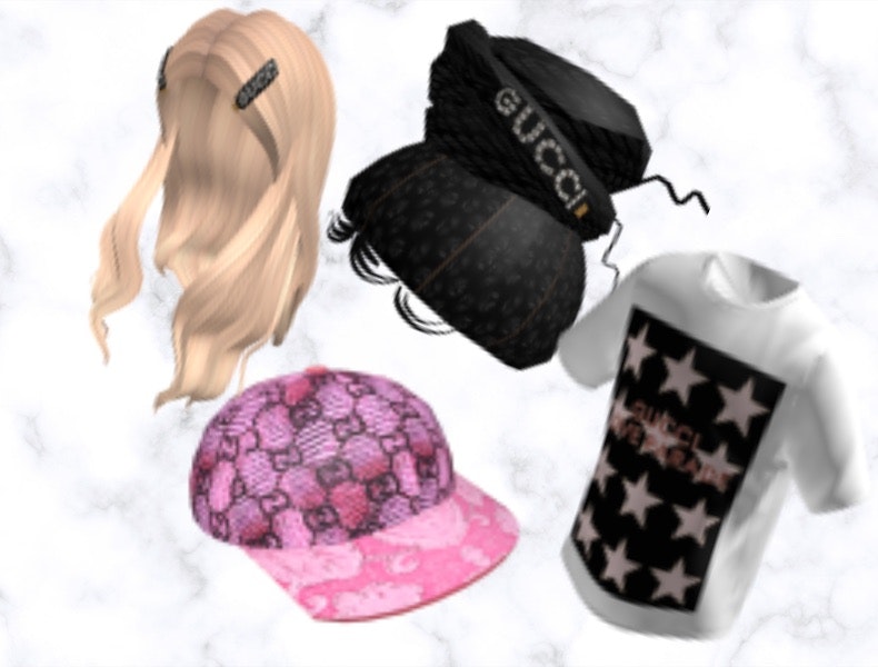 EVENT] How To Get 4 *FREE* Items in Gucci Town (Roblox) - Hair, Hat &  T-Shirt 