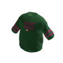 TJ Ringer Tee (Green / Pop Pink) image