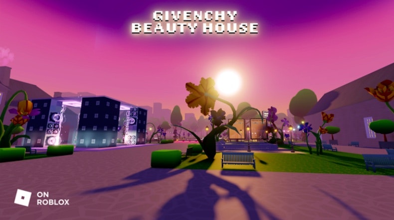 Several FREE Items in the Givenchy Beauty House on Roblox image