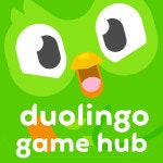 Get 2 FREE Items in the Duolingo Game Hub on Roblox image