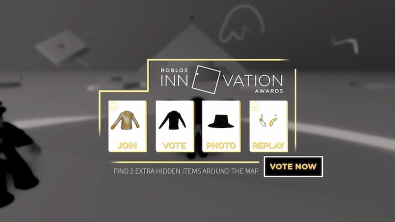 Free items Game! (Roblox Innovation Awards!!) - Roblox